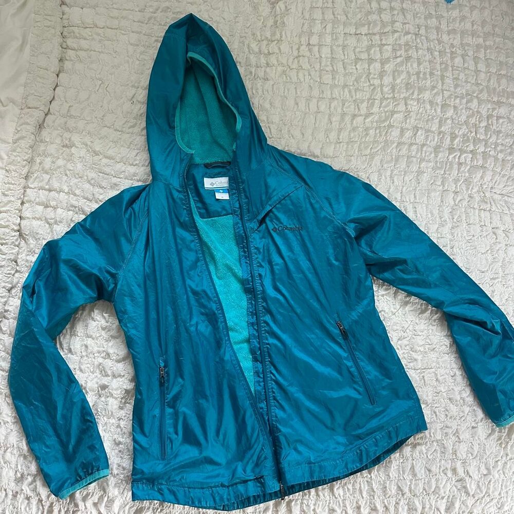 Columbia-sportswear Women's Blue and Green Jacket